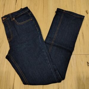 *NWOT* Oat Dark Wash Straight Leg Jeans